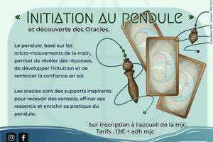photo Initiation au pendule et découverte des oracles