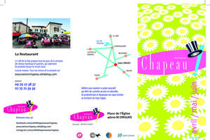 photo le programme trimestriel de l'association CHAPEAU!