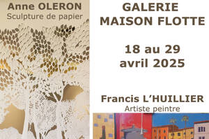 photo Exposition Couleurs, matières et sculptures de papier