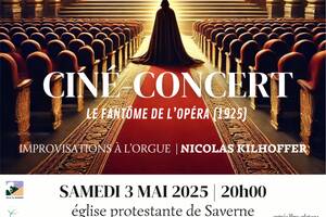 photo Ciné-concert par Nicolas Kilhoffer - Le Fantôme de l’Opéra