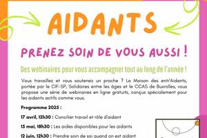 photo Webinaires des aidants pour vous accompagner tout au long de l'année !