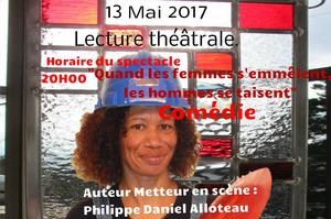 Quand les femmes s'emmêlent, les hommes se taisent - Lecture Théâtrale - Philippe-Daniel Alloteau