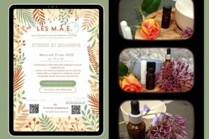 photo Atelier d'aromathérapie sur le stress et les examens
