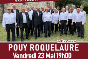 Le Choeur du Pays d'Albret chante pour l'association 