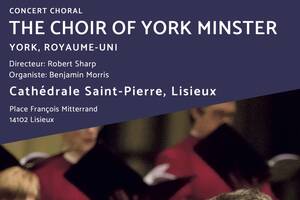 Concert Gratuit - Superb Choeur de la Cathédrale de York, Royaume Uni