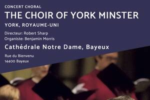 Concert Gratuit du Choeur de la Cathedrale de York (Royaume Uni)