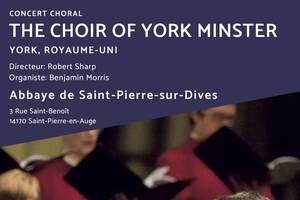 Concert Gratuit du Choeur de la Cathedrale de York (Royaume Uni)