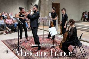 Concert à Montpellier : Vivaldi, Mozart, Tiersen, Telemann, Fauré, Piazzolla