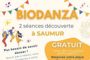 séances découverte Biodanza SAUMUR 17 et 24 juin 2025
