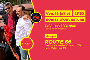 Route 66 - Les Concerts tôt de la Valse des As