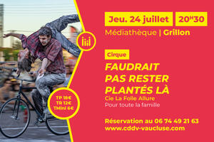 Faudrait pas rester plantés là