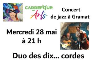 Duo des Dix, concert de jazz à Gramat