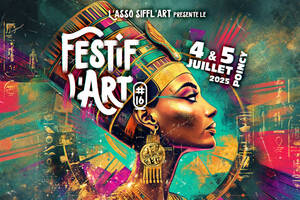 Titre : Festif l’Art #16 — 4 & 5 juillet 2025