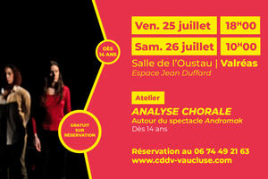 photo Analyse Chorale