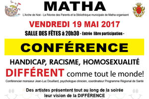 CONFÉRENCE sur la DIFFÉRENCE    