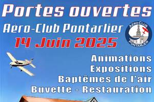 Journée Portes Ouvertes Aéro-Club de Pontarlier