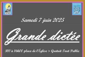 GRANDE DICTEE ludique et tout public