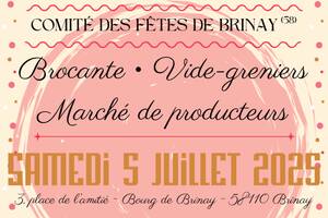 Brocante, vide greniers et marché de producteurs