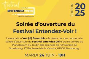 Soirée d'ouverture du Festival Entendez-Voir !