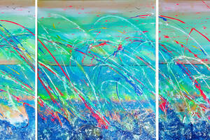 photo COOL HEURTS DE GIL MAS : PEINTURES ABSTRAITES