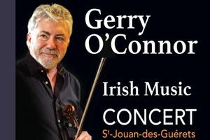 photo Gerry O’Connor en concert
