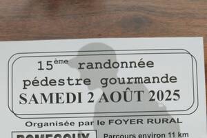 RANDONNEE PEDESTRE GOURMANDE SEMI NOCTURNE