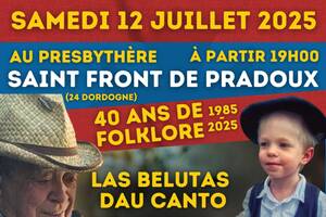 photo 40 ans d'arts et de traditions populaires avec Las Belutas dau Canto