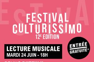 photo Bruno Putzulu avec Lionel Suarez pour Culturissimo !