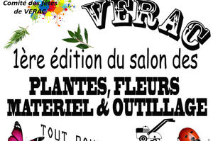 1er SALON DES FLEURS, PLANTES, MATERIEL & OUTILLAGE