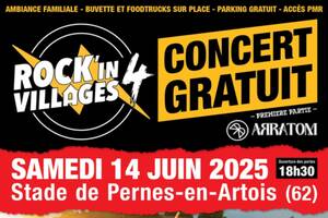 Rock'in Villages 4 - L'évènement rock en Hauts-de-France