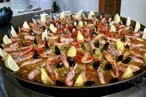 repas paëlla
