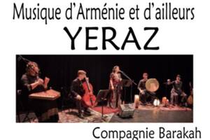 CONCERT YERAZ, musique du Monde, par Villa Fontanella Site Abbatial