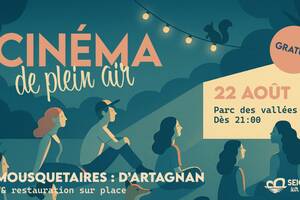Cinéma de plein air. Les 3 mousquetaires : d'Artagnan