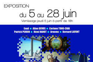 Exposition et concert du 5 au 28 Juin 2025 à la Galerie d’Art Wilson, Blois.