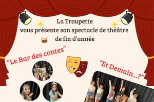 Spectacle de fin d'année des ateliers théâtre du Centre Socioculturel d'Orthez