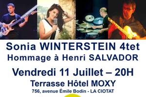 JAZZ SUR LA BAIE : concert rooftop de Sonia WINTERSTEIN Quartet