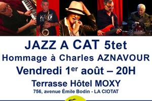 JAZZ SUR LA BAIE : concert rooftop de Jazz A Cat Quintet