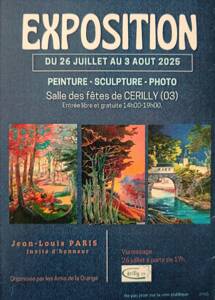 Exposition artistique peinture sculpture photo