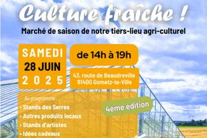 Marché de producteurs et artisans - CULTURE FRAîCHE