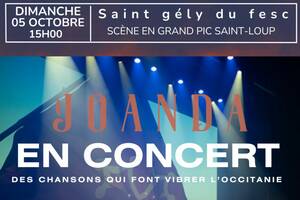 Joanda en concert
