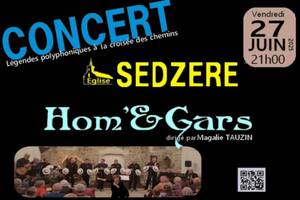 photo Concert polyphonique à l'église de SEDZERE