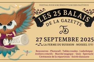 photo Les 25 balais de la Gazette, Festival pour sorcières et sorciers facétieux