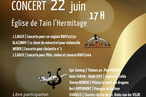 photo CONCERT ENSEMBLE INSTRUMENTAL TOURNON TAIN