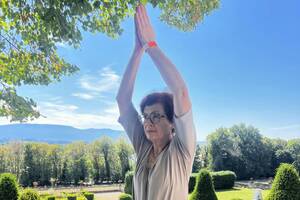 photo Yoga au château