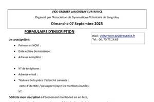 photo Vide-Greniers au centre bourg de Langrolay