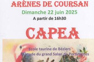 photo Capéa aux arènes de Coursan