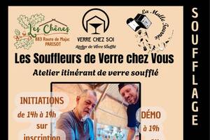 photo SOUFFLER DU VERRE AUX CHÊNES