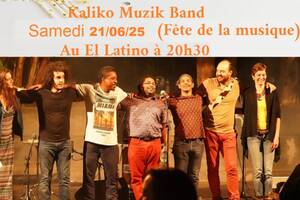 photo Kaliko Muzik Band Fête La Musique Au El-Latino