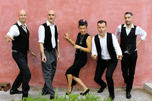 photo Les Accordés Swing 5tet en concert à Moustiers Sainte-Marie