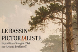 photo Le Bassin d'Arcachon Pictorialiste exposition d'images Artificielles